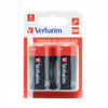 Verbatim Alkaline 1,5V D batteri LR20 (2 stk)